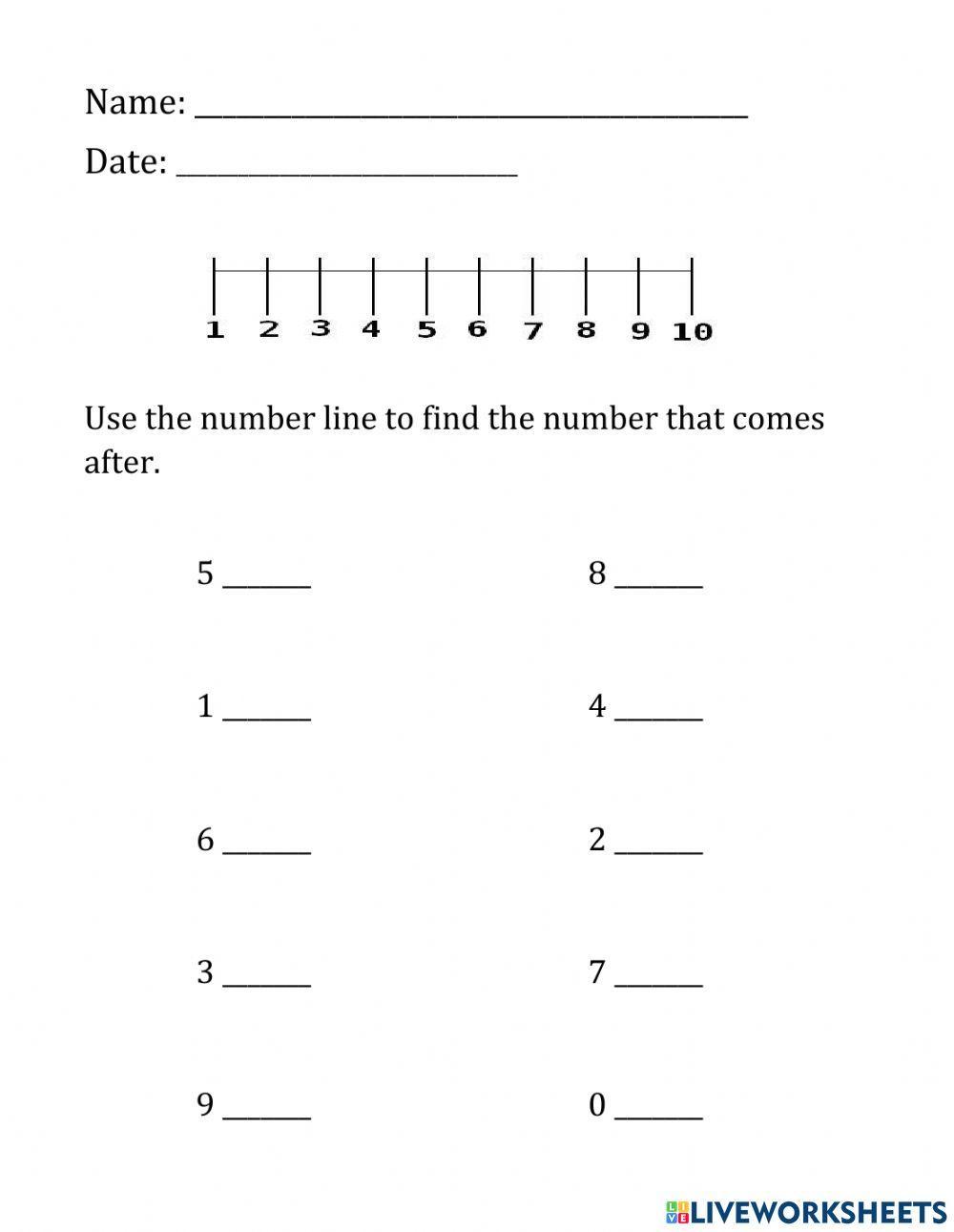 What Number Comes After