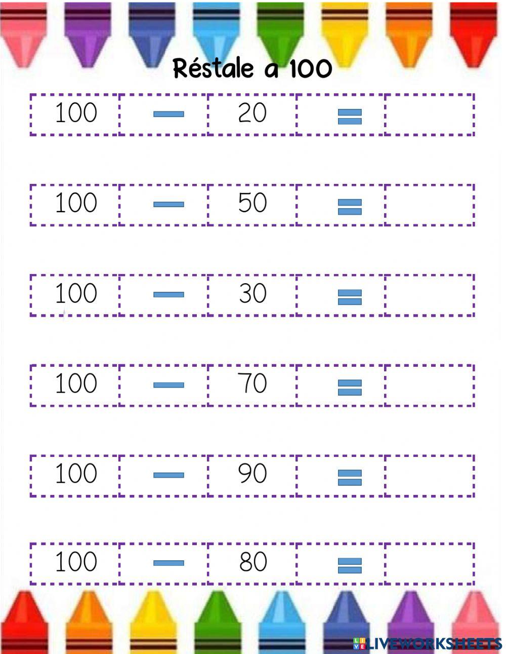 Réstale a 100