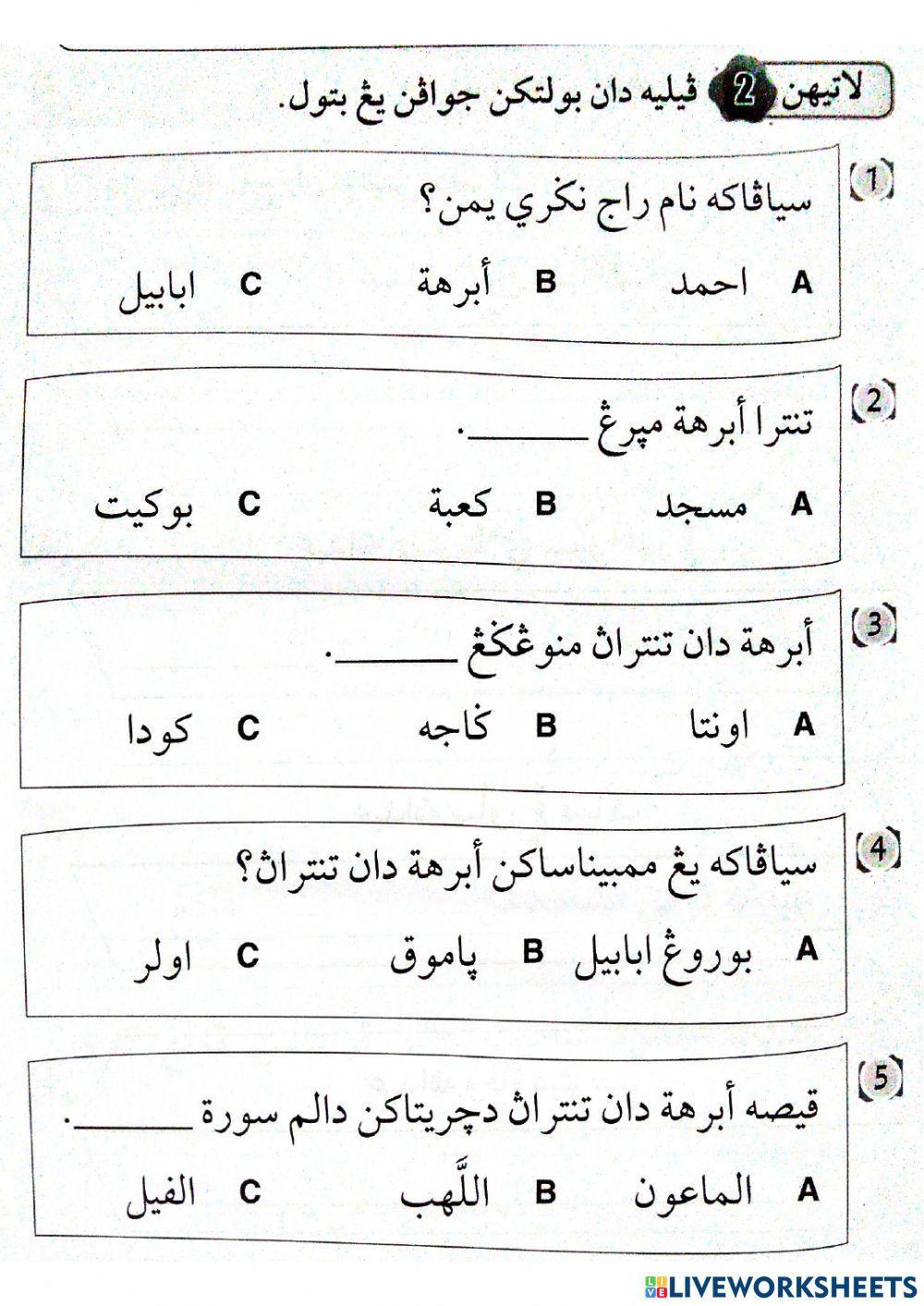 Peristiwa Sebelum Kelahiran Nabi Muhammad s.a.w