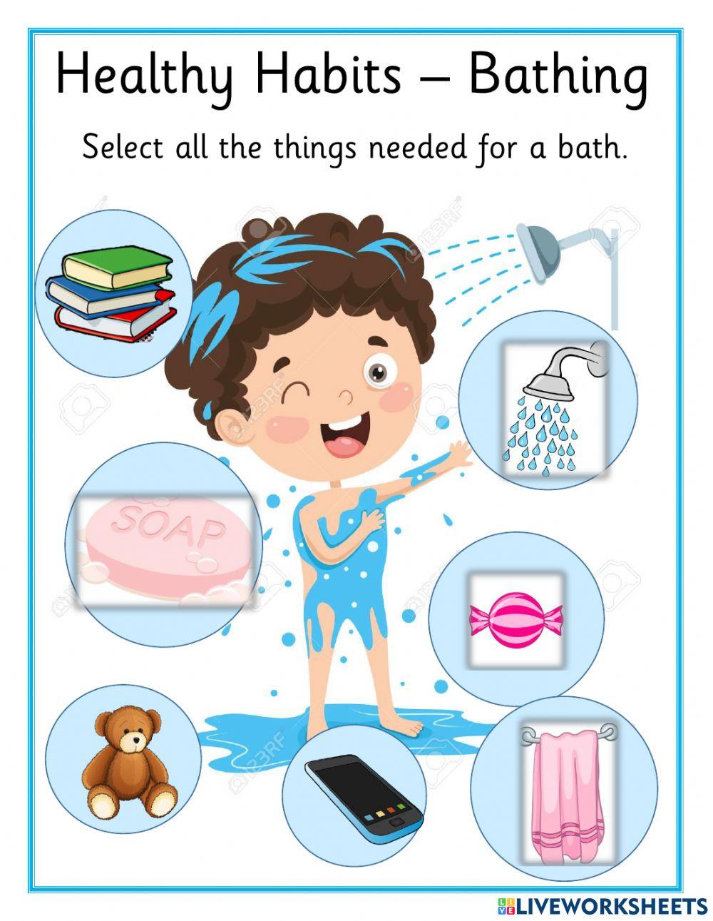 Healthy Habits - Bathing