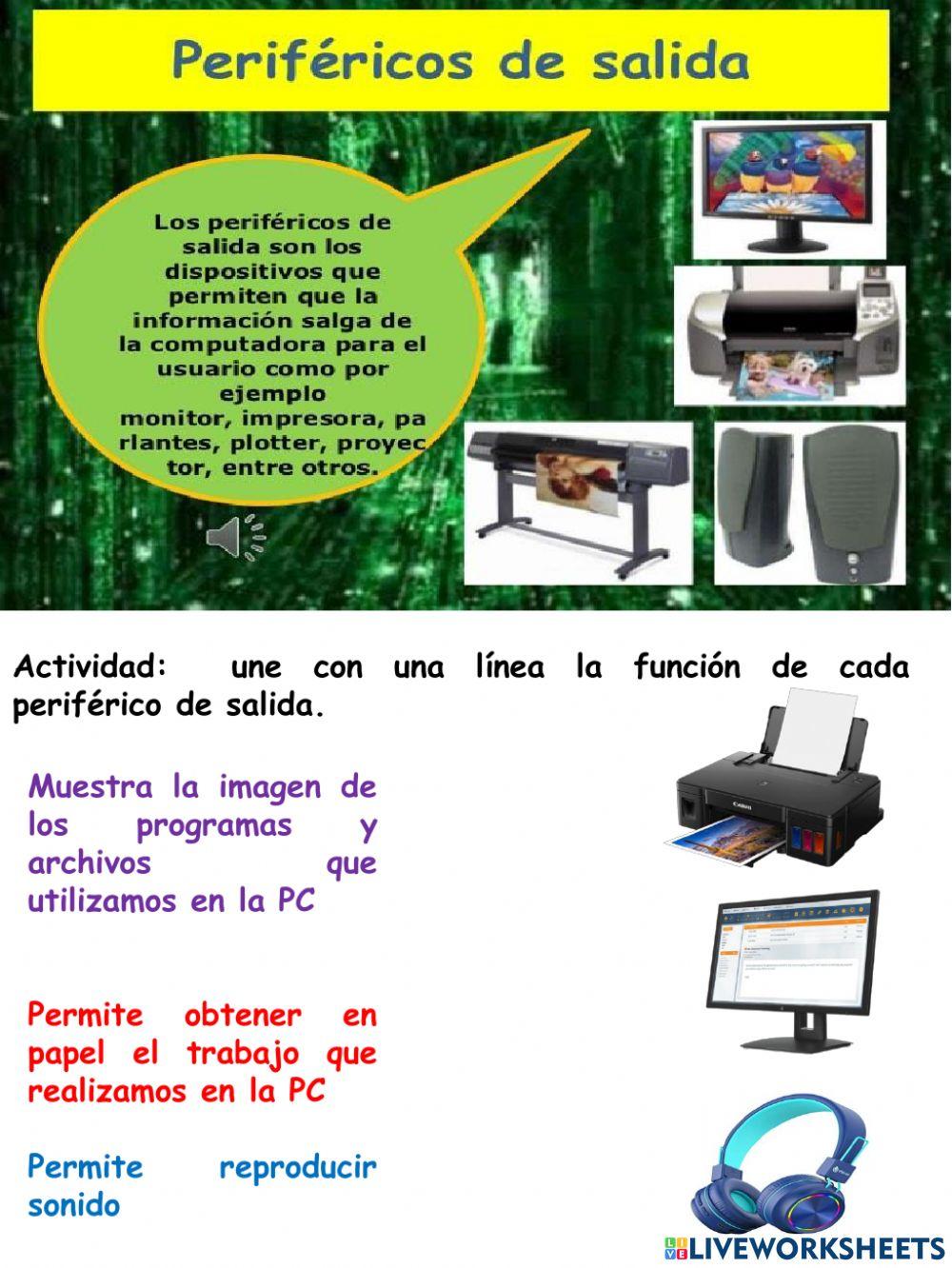 Periféricos de salida