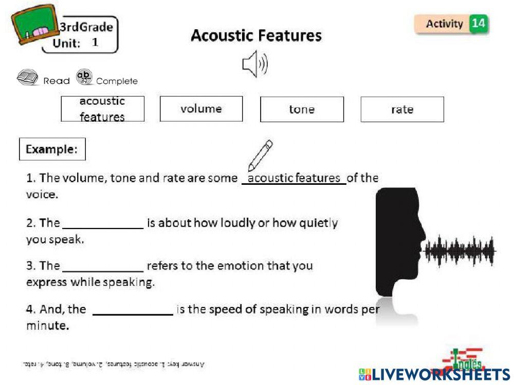 Acoustic Features