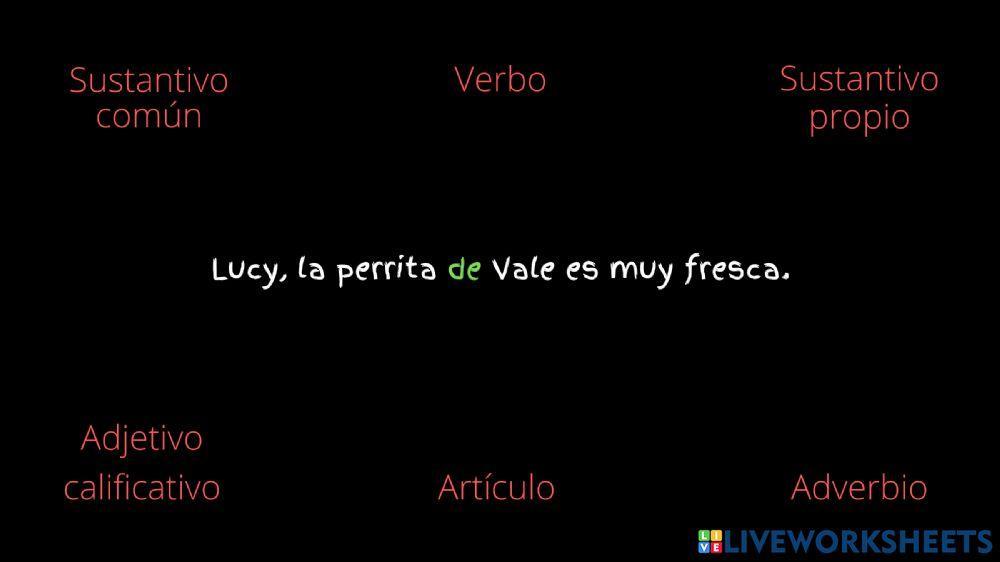 Juego tipo de palabras