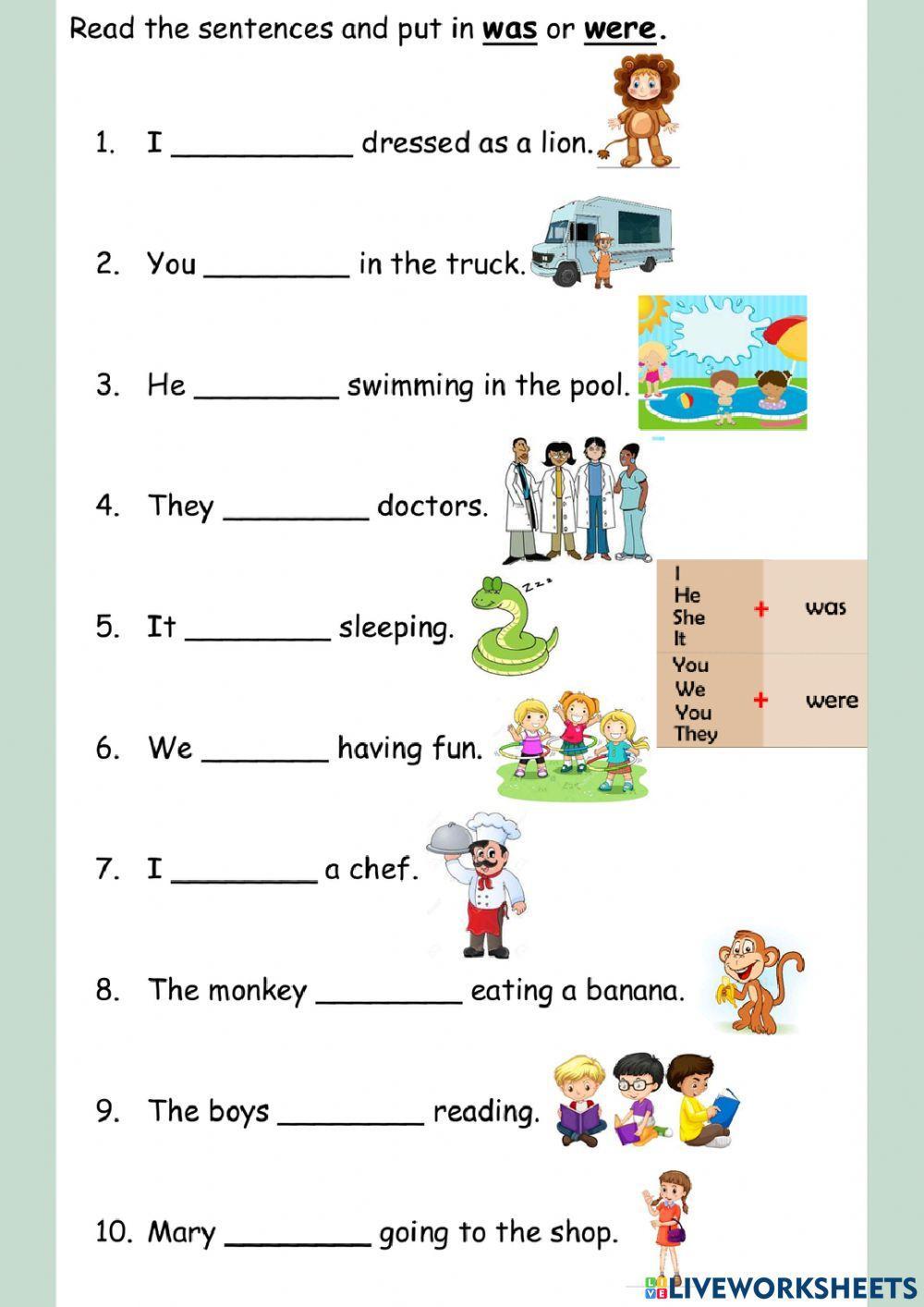 Past Continuous Tense