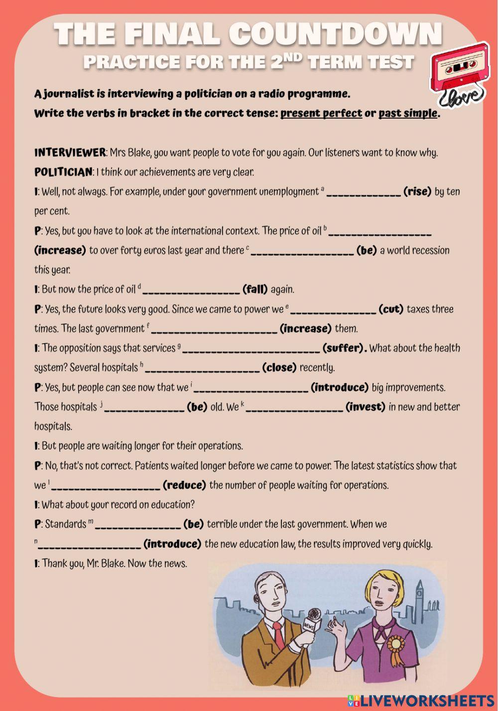 Present perfect vs past simple