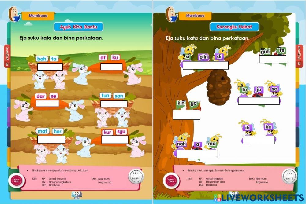 Latihan Kemahiran Membaca danvMenulis Tahun 4 ppki