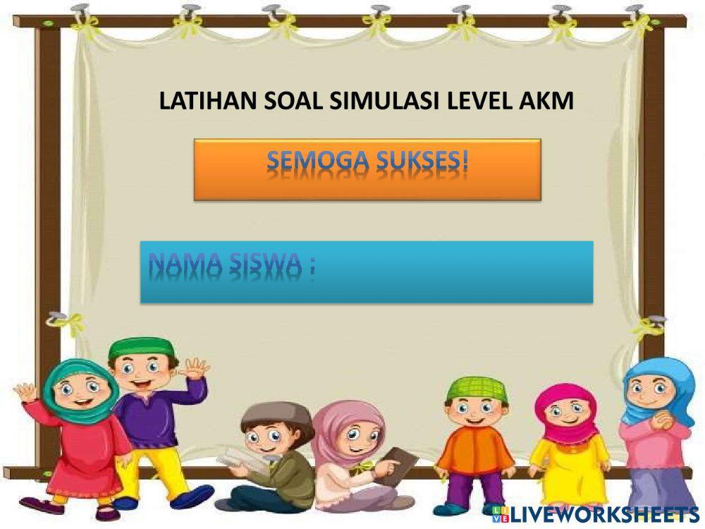 Akm numerasi level 1