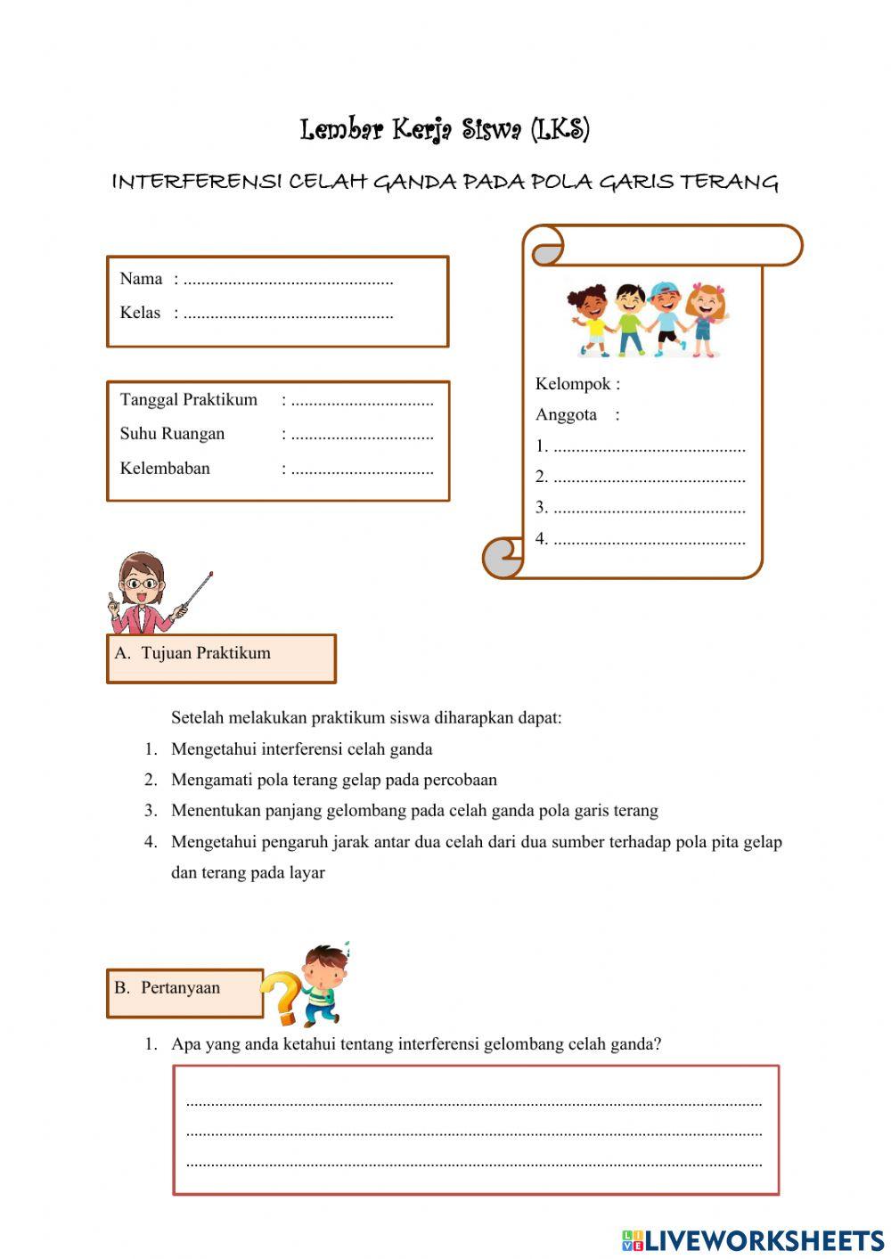 LKS Interperensi Cahaya