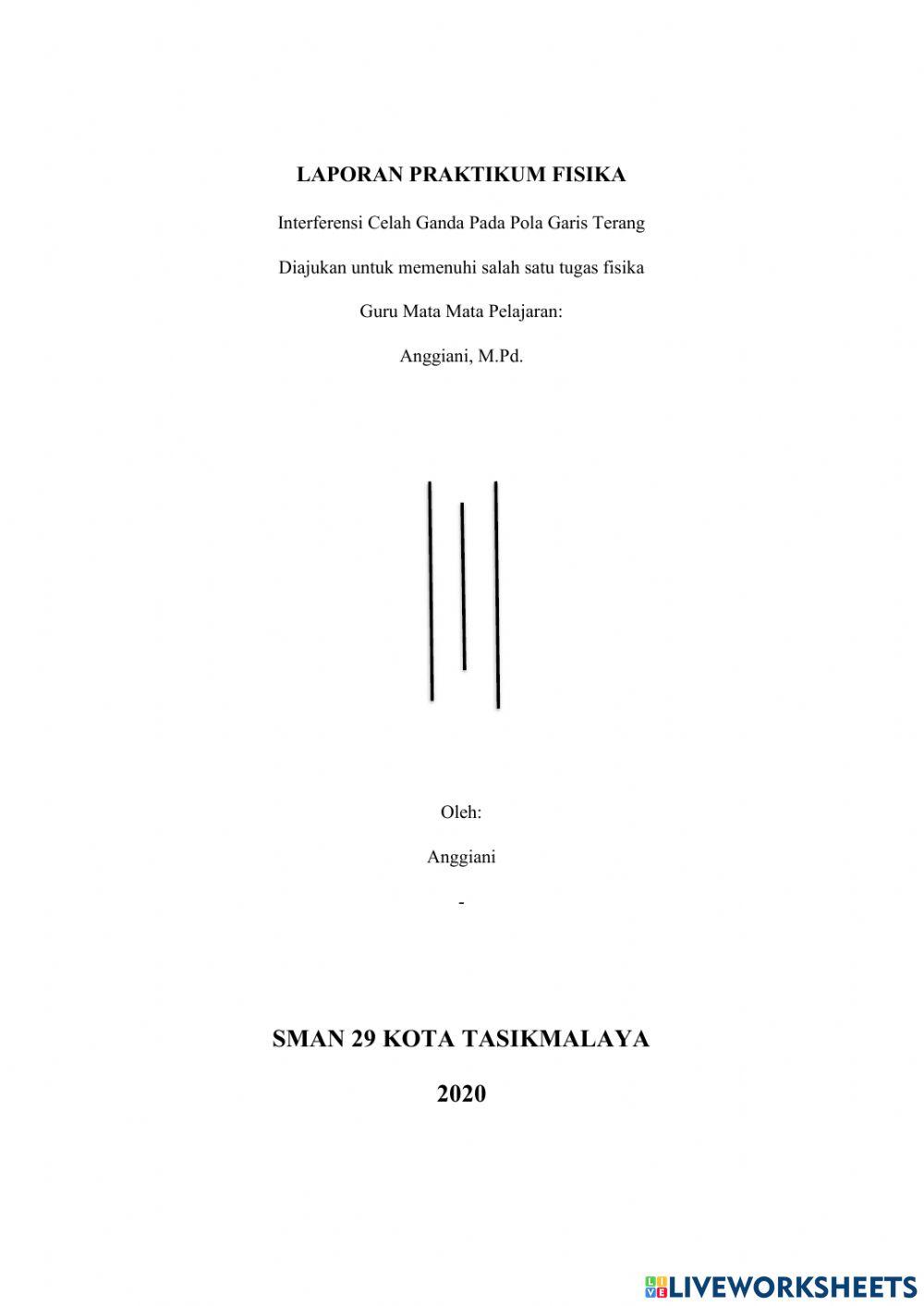 LKS Interperensi Cahaya