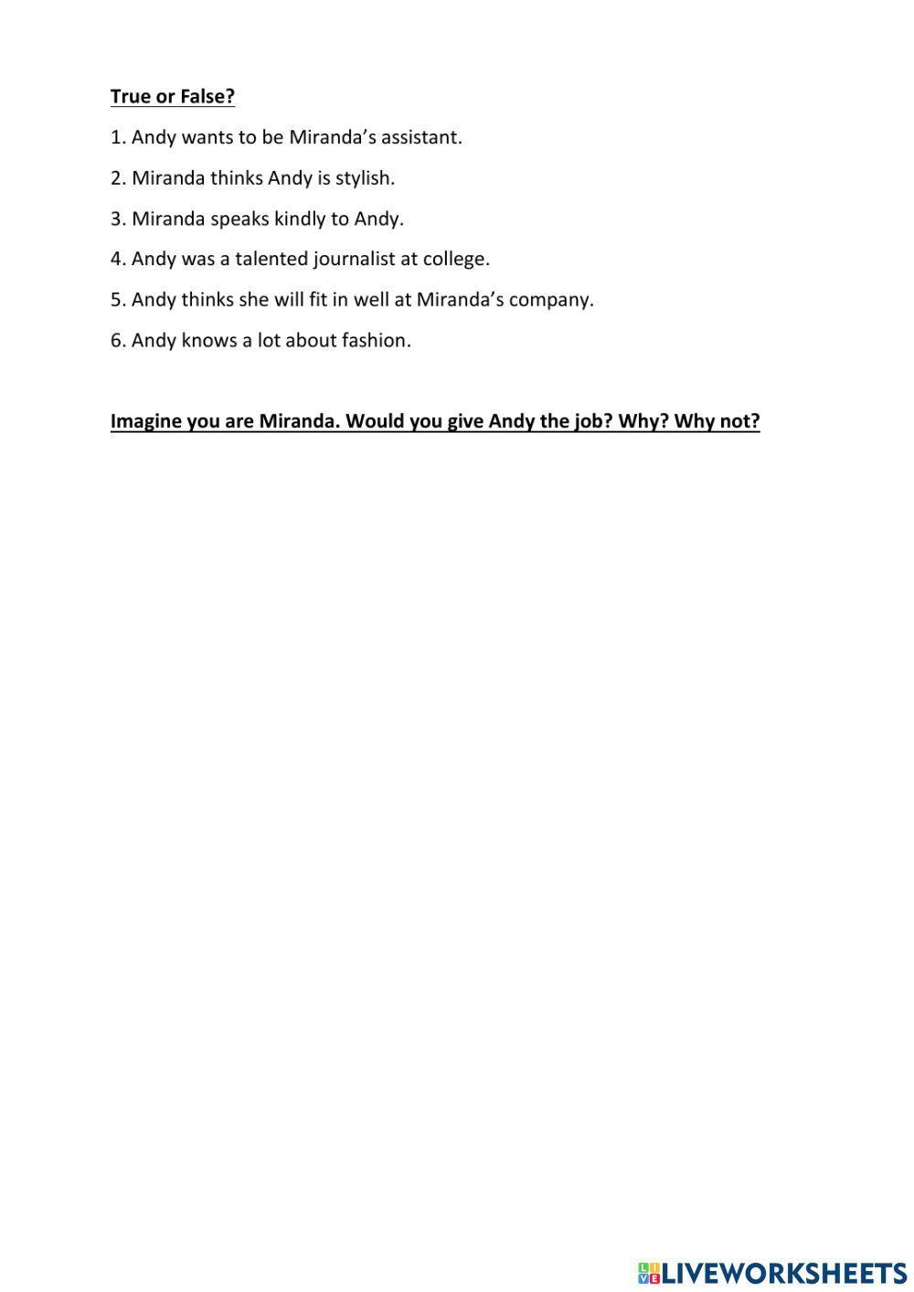 The Devil Wears Prada