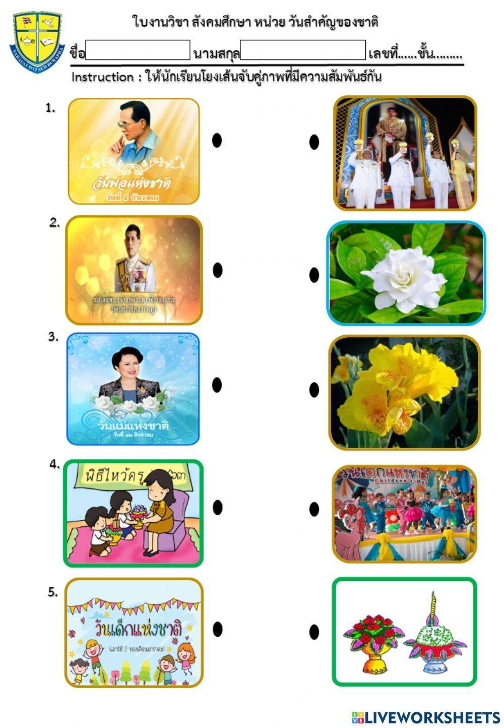 วันสำคัญของชาติ