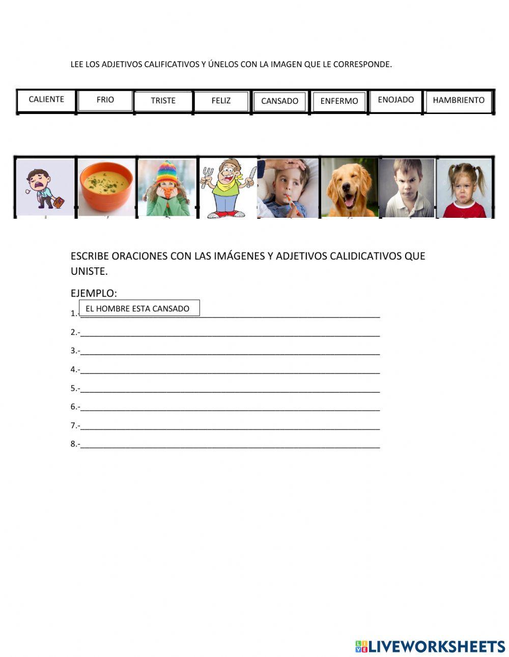 Adjetivos calificativos