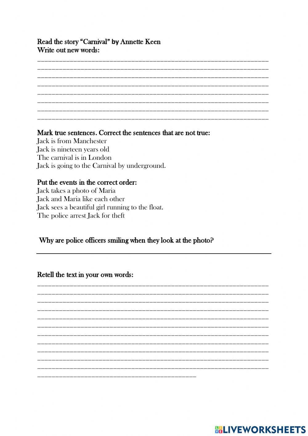 Annette Keen.Carnival