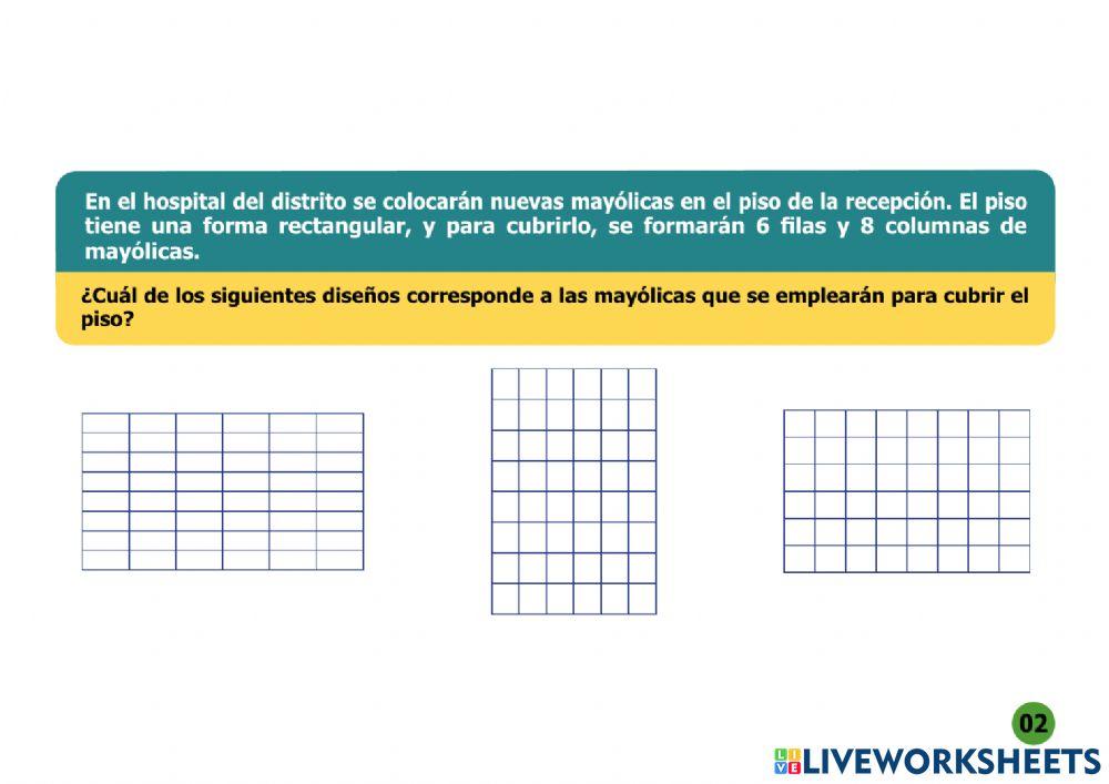 Multiplicaciones filas y columnas