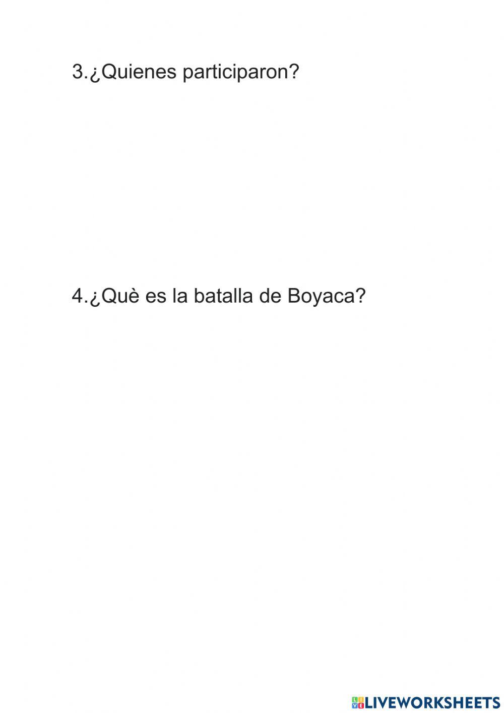 Batalla de Boyaca