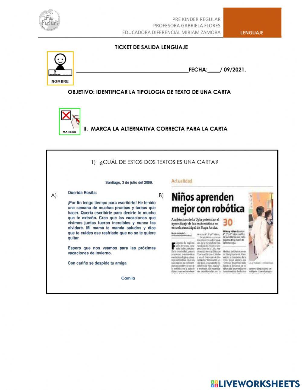 Ticket de salida lenguaje 20.09