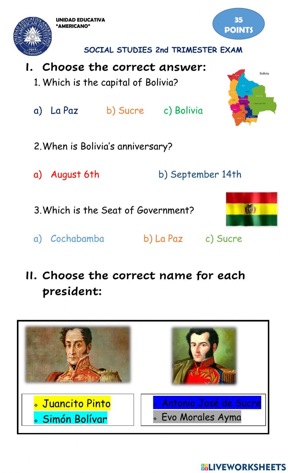 Social studies 2º  (1)