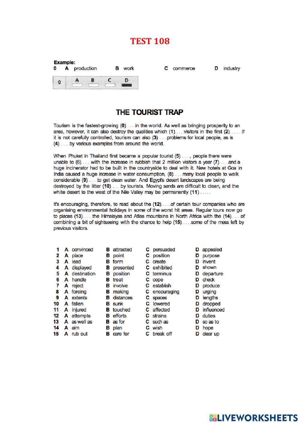 Use of English part 1 - Test 104-111