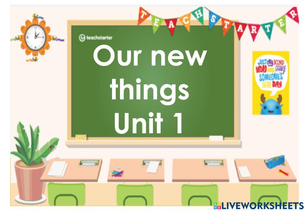 Classroom's items