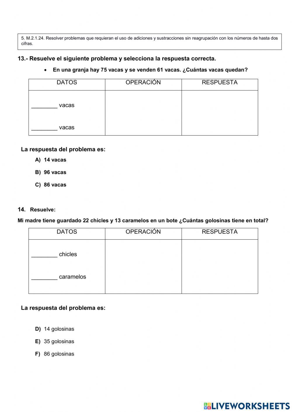 Evaluaciòn diagnòstica tercero de bàsica