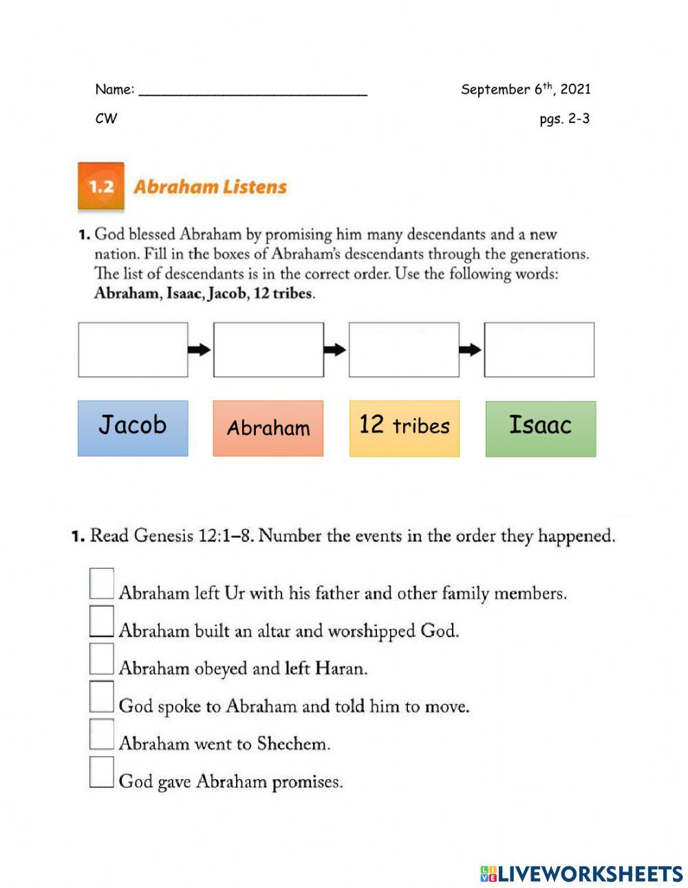 Bible CW 09-06