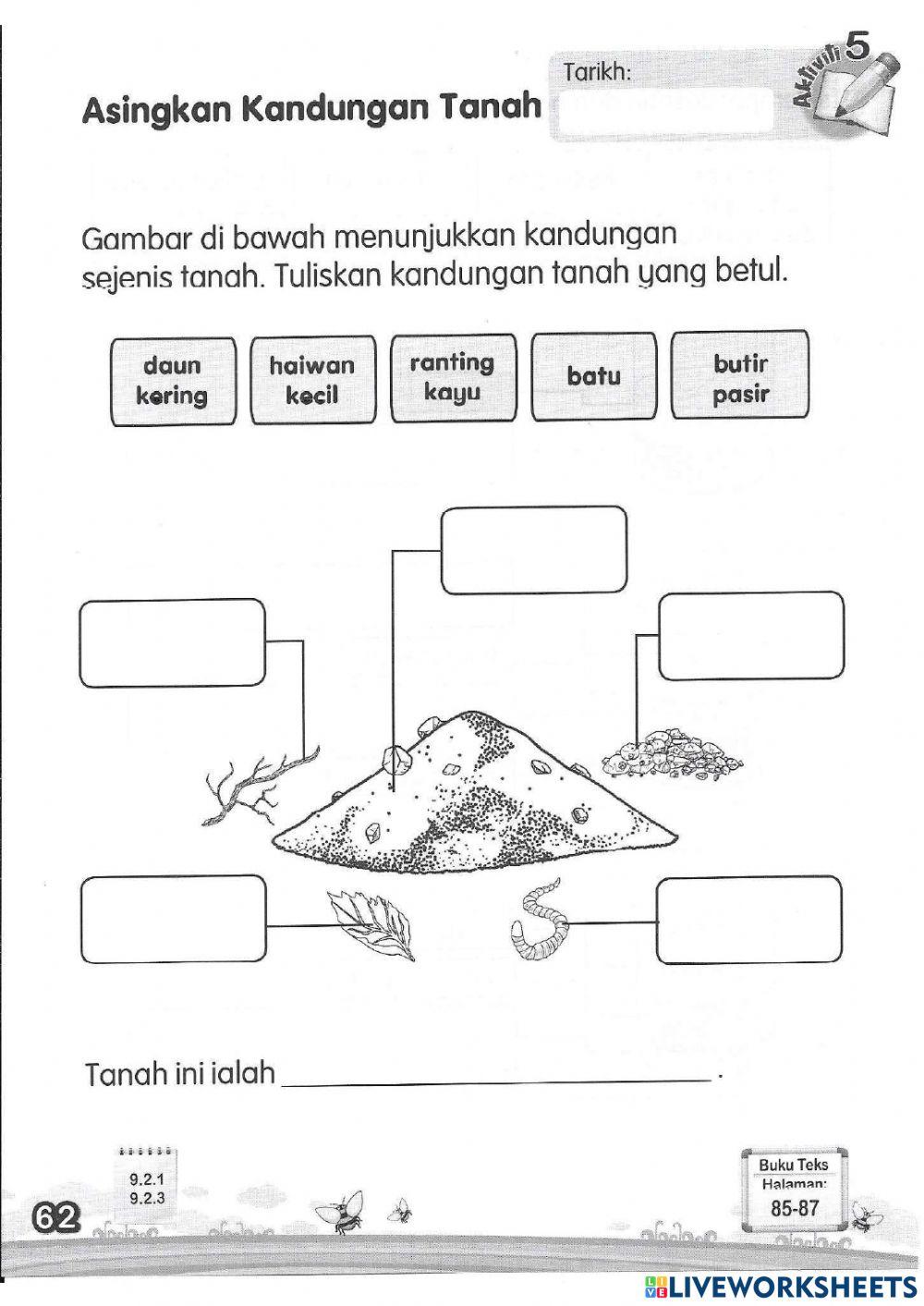 Kandungan tanah-asingkan kandungan tanah