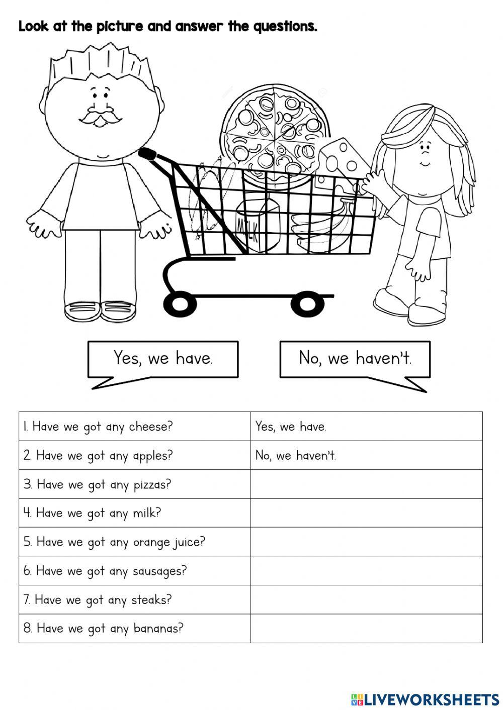 Unit 4: Lunchtime - Tommy's in the kitchen