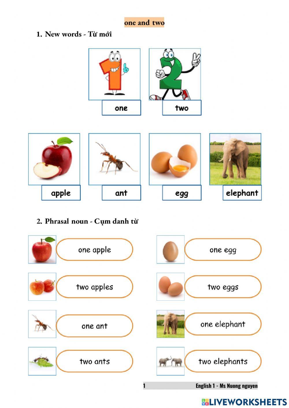 E1 one and two -nuongnguyen