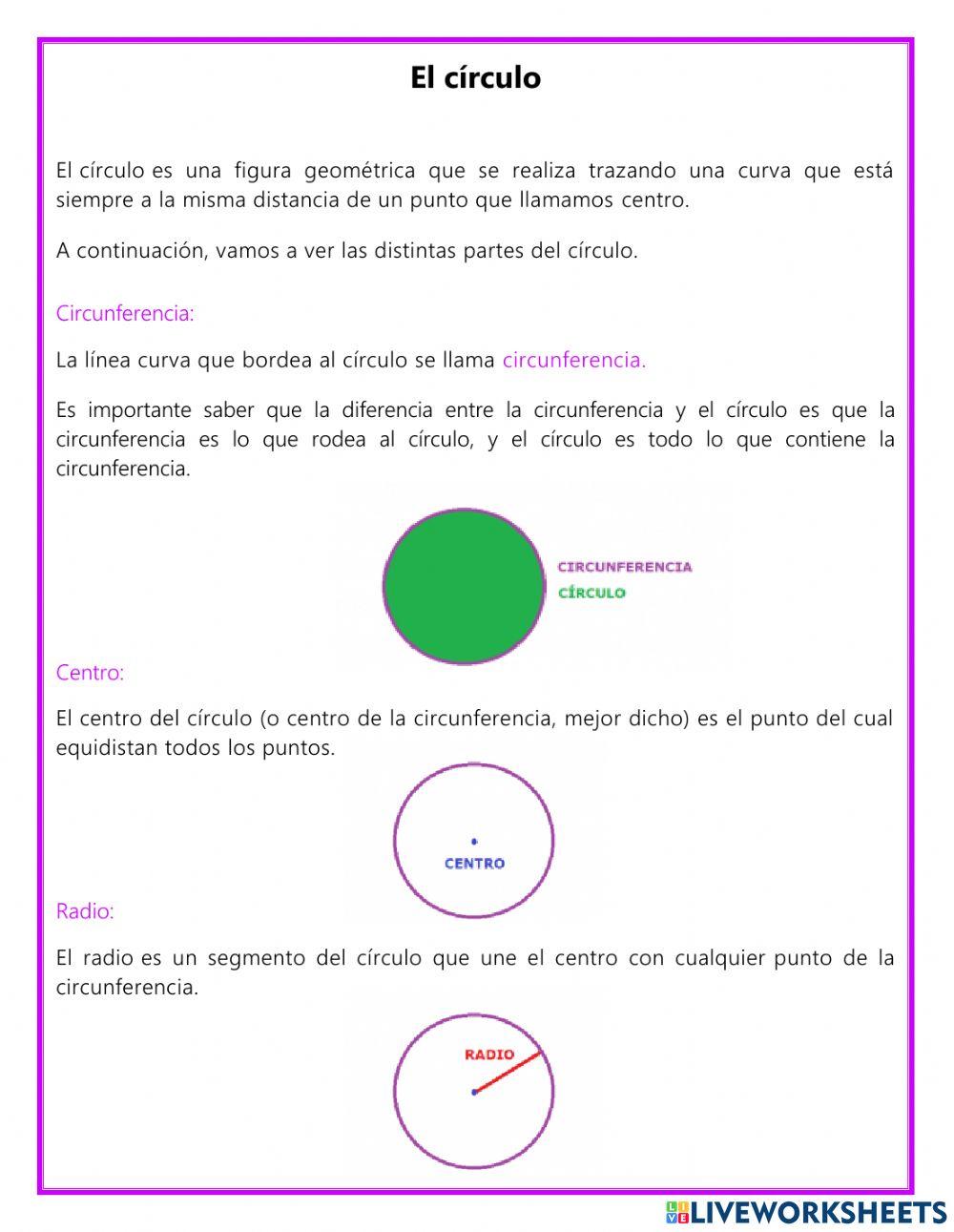 El círculo El círculo