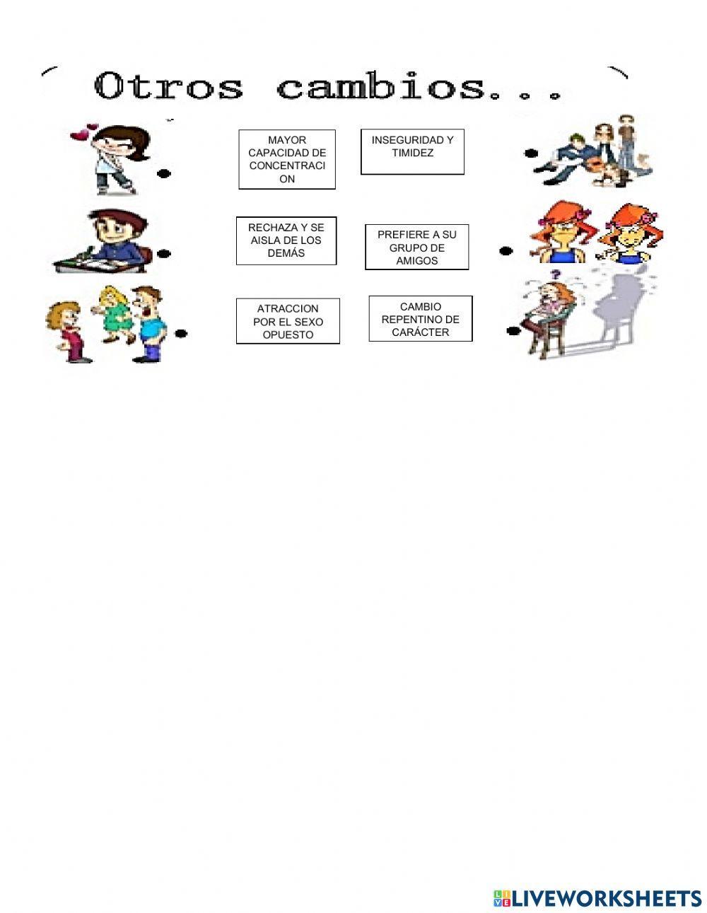 Cambios fisicos y psicologicos  en la adolescencia