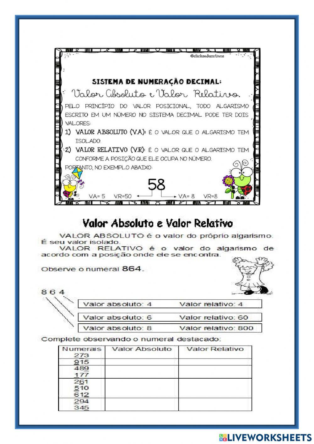 Sistema de numeração decimal