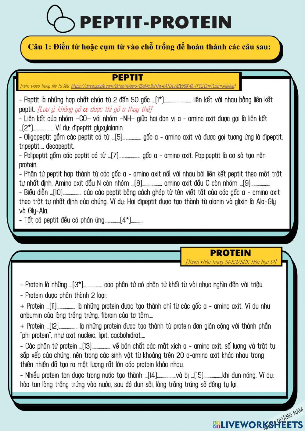 MAI HA- HÓA HỌC 12-PEPTIT-PROTEIN