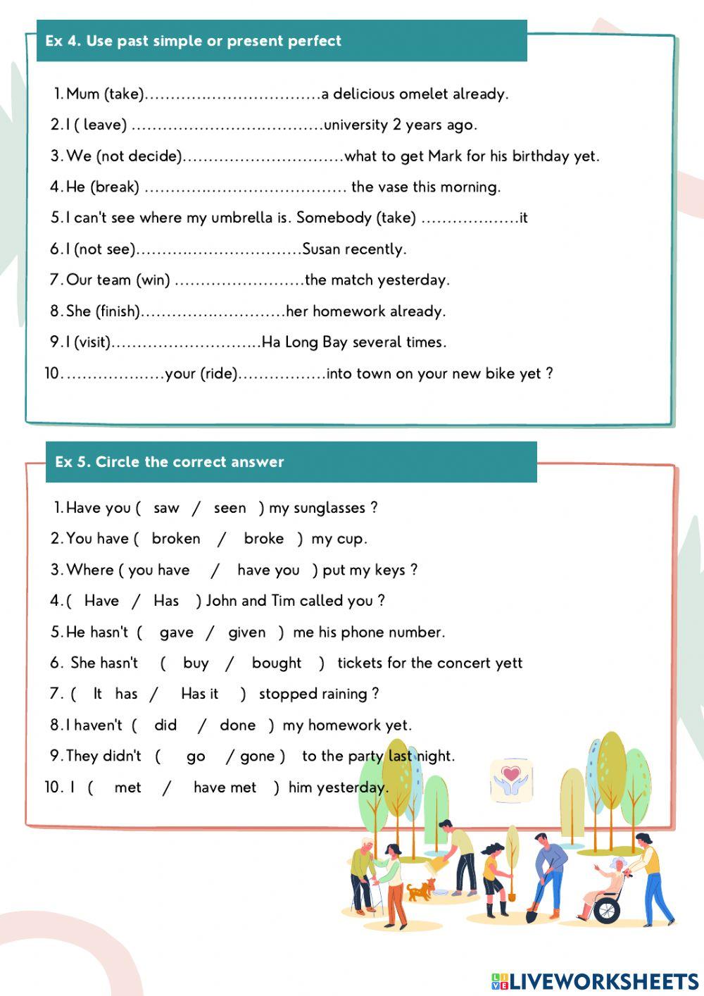 Mini test unit 3-Grade 7