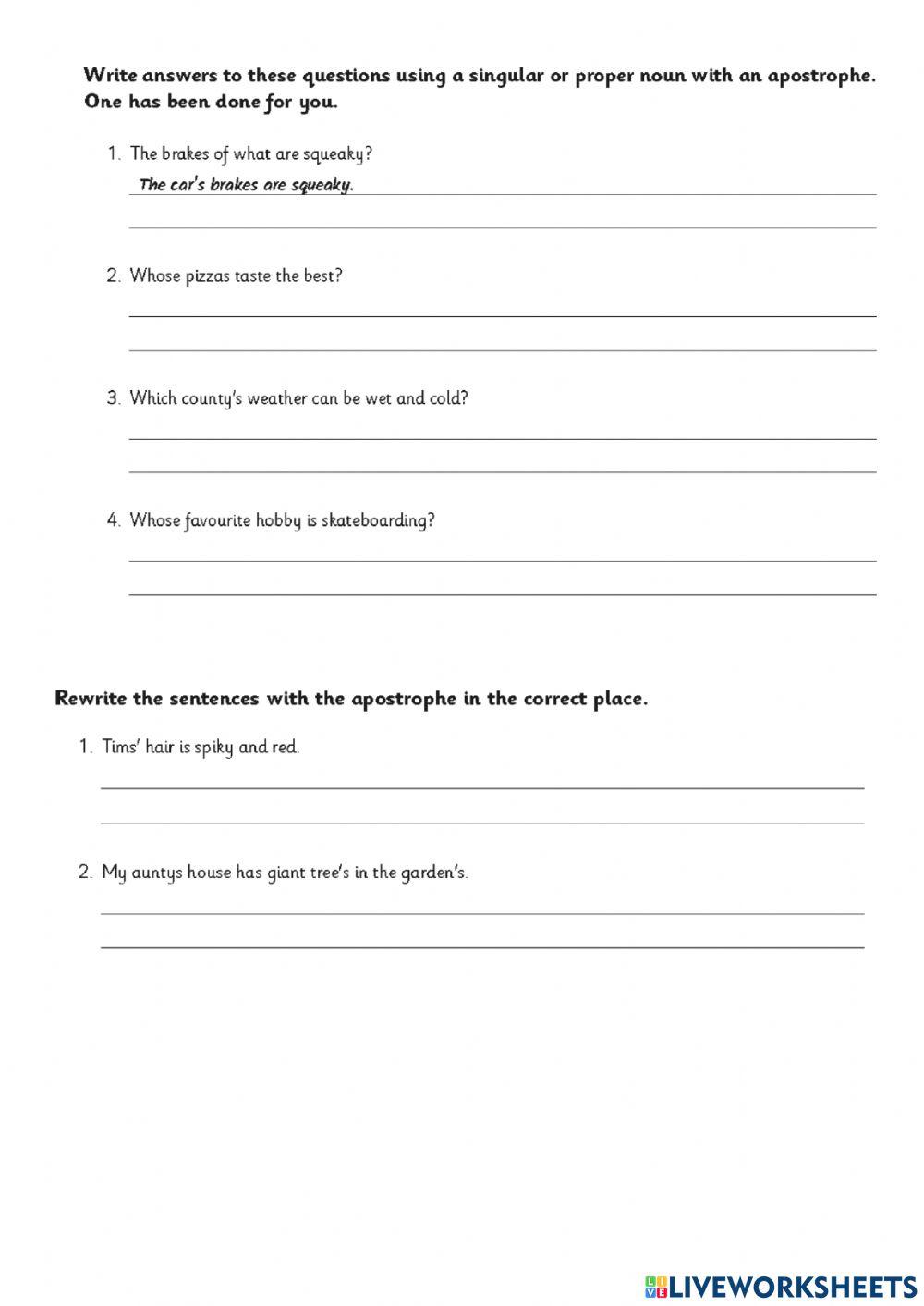 DIS English Term 1 Week 6 Lesson 1 and 2