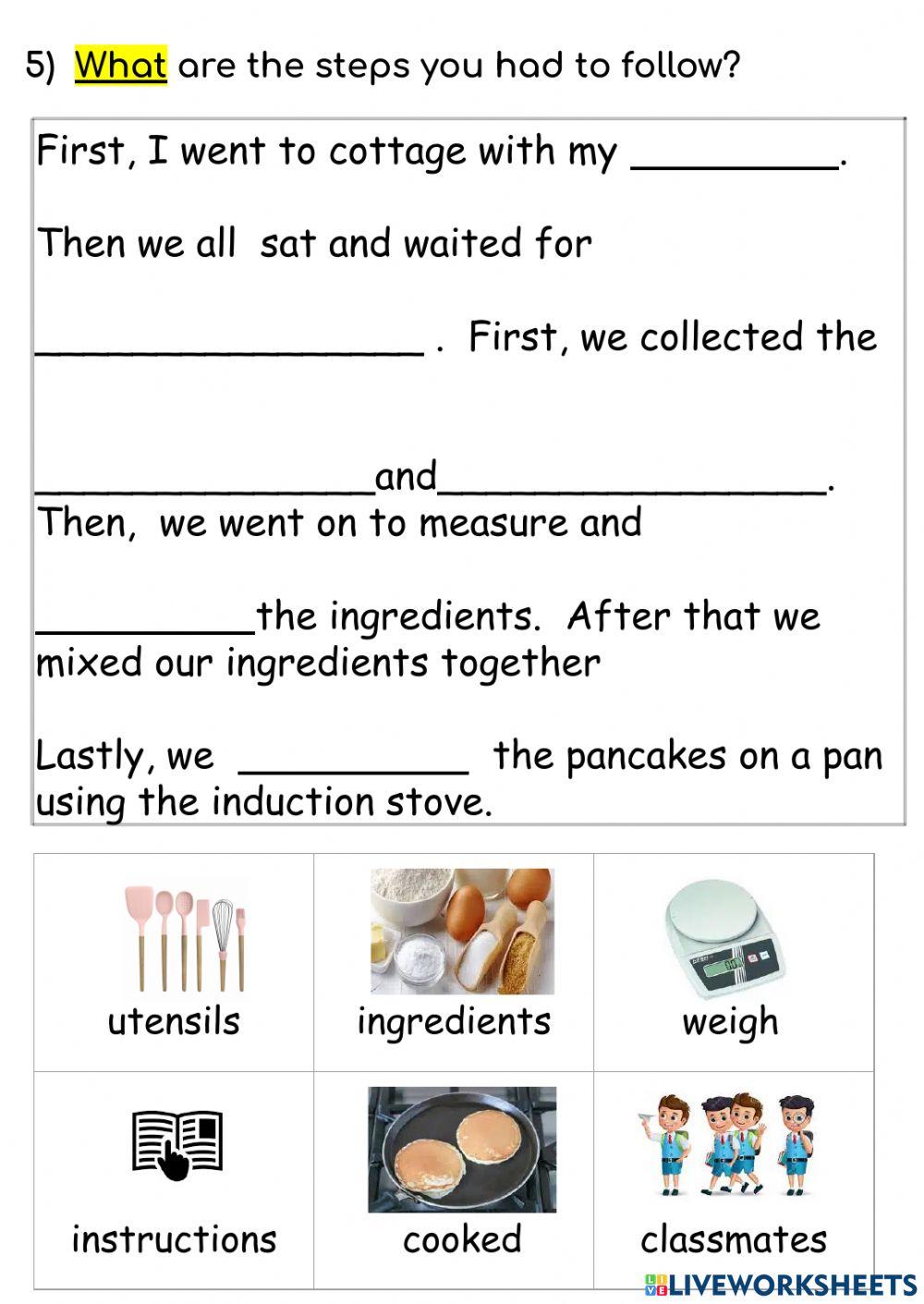 Cooking Lesson ( DL ) pancake
