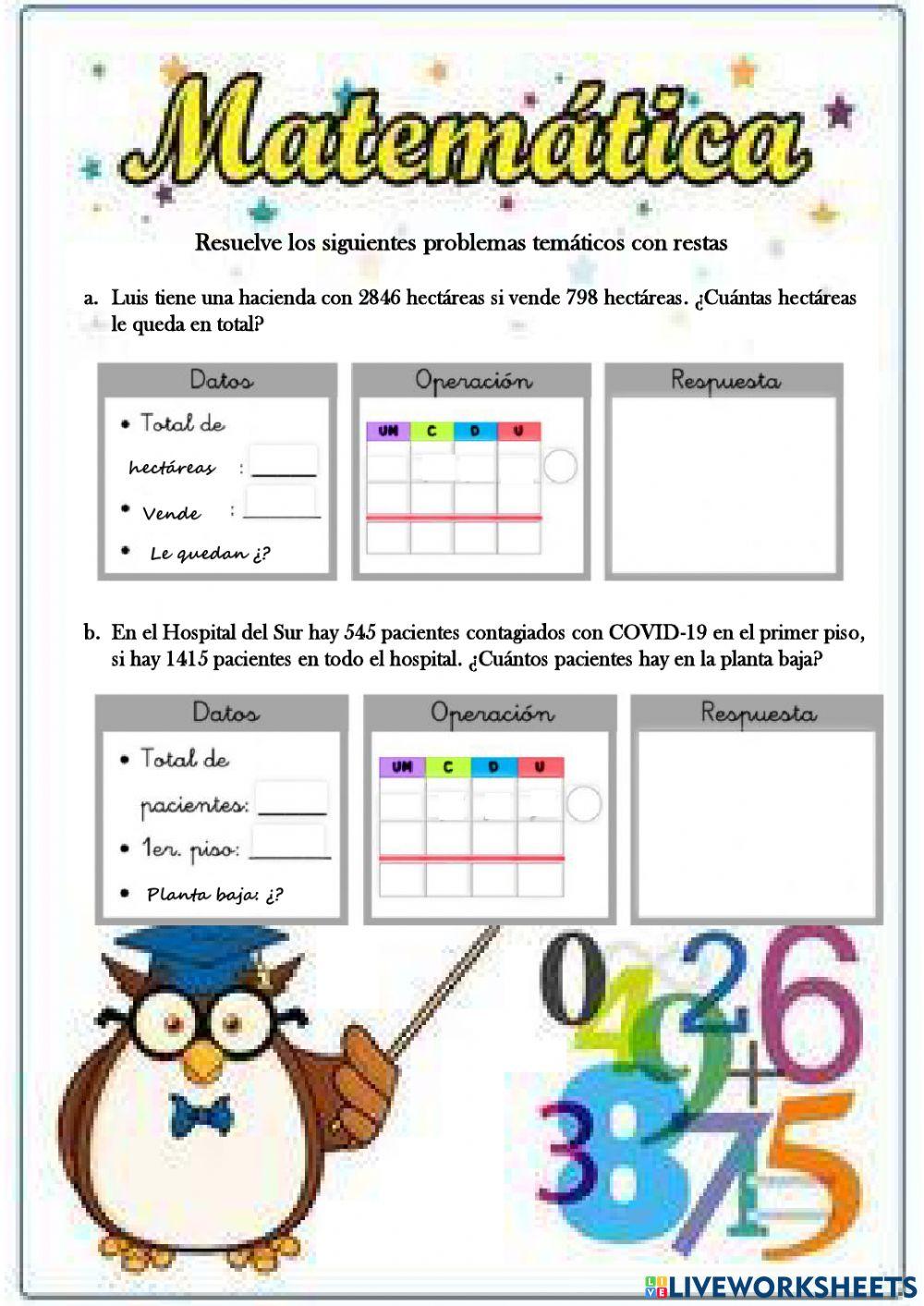 Problemas matemáticos