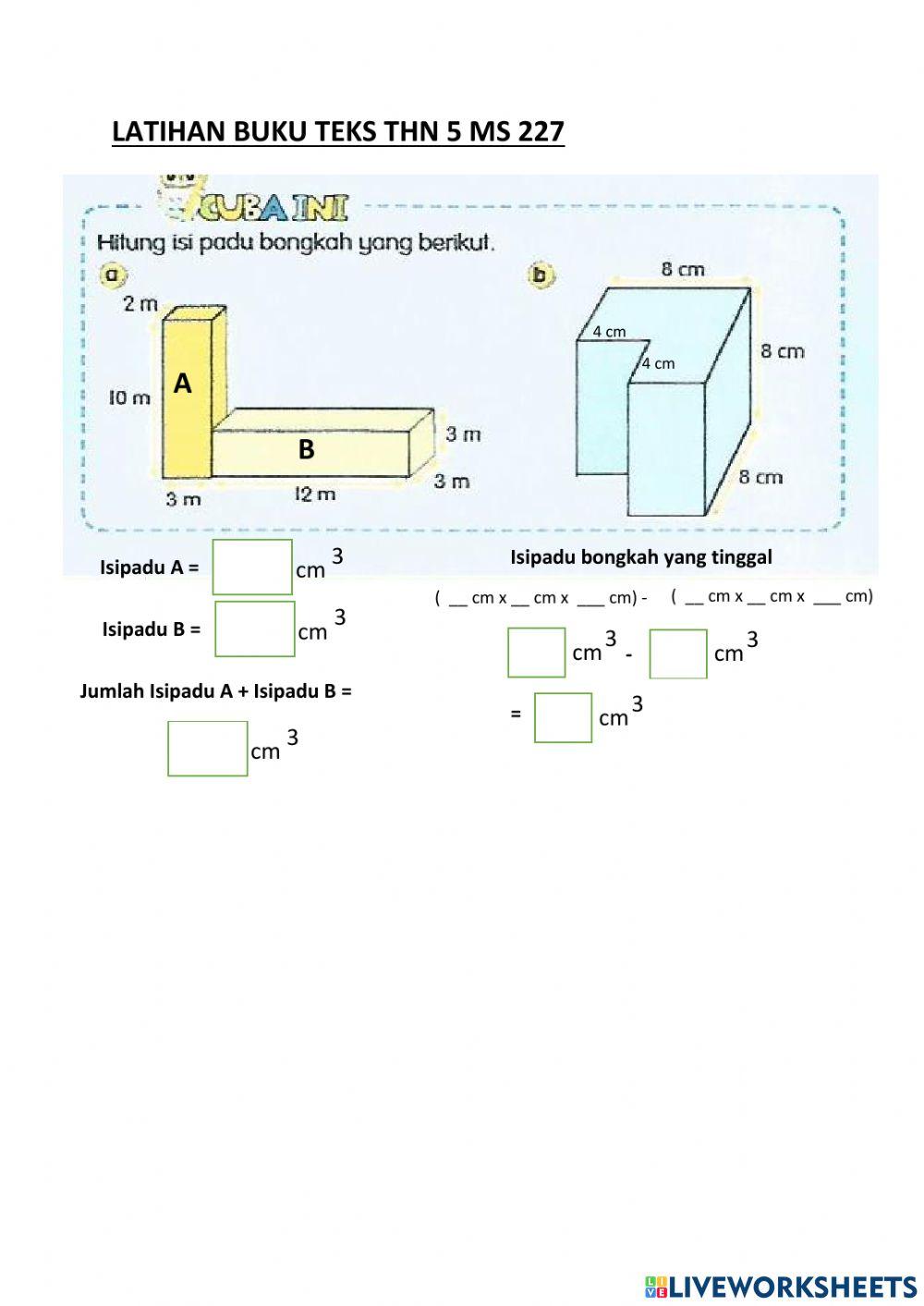 Isipadu pepejal thn 5