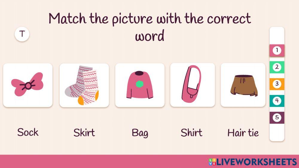 Clothing Flashcards