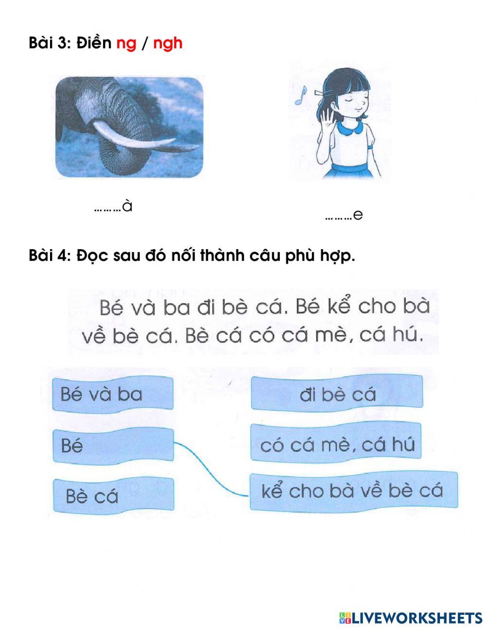 Phiếu ôn TV tuần 4