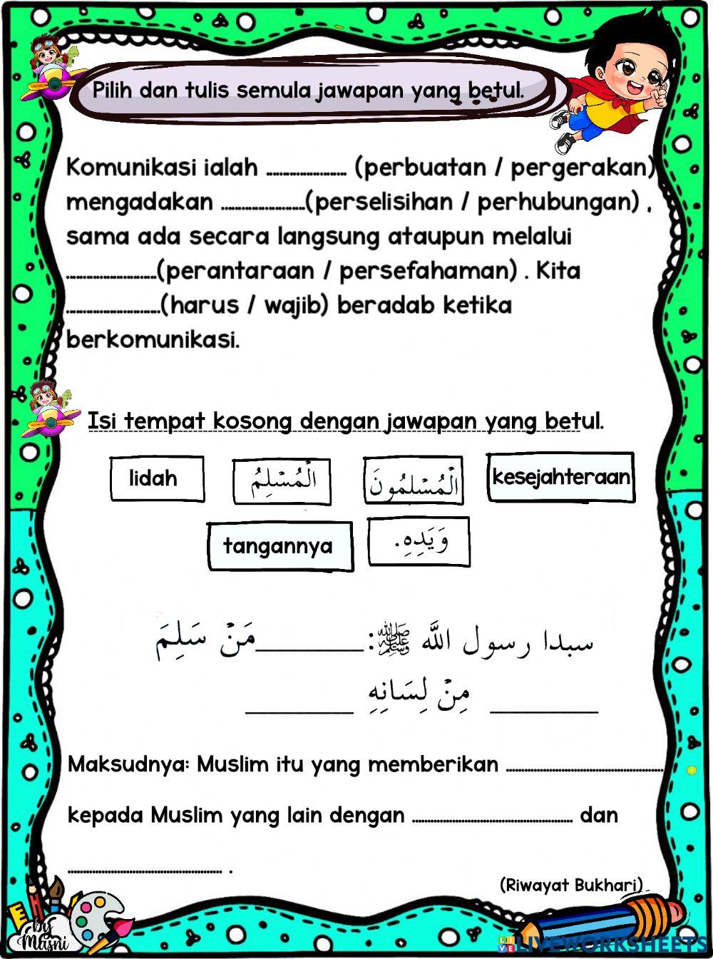 Adab: bijak berkomunikasi