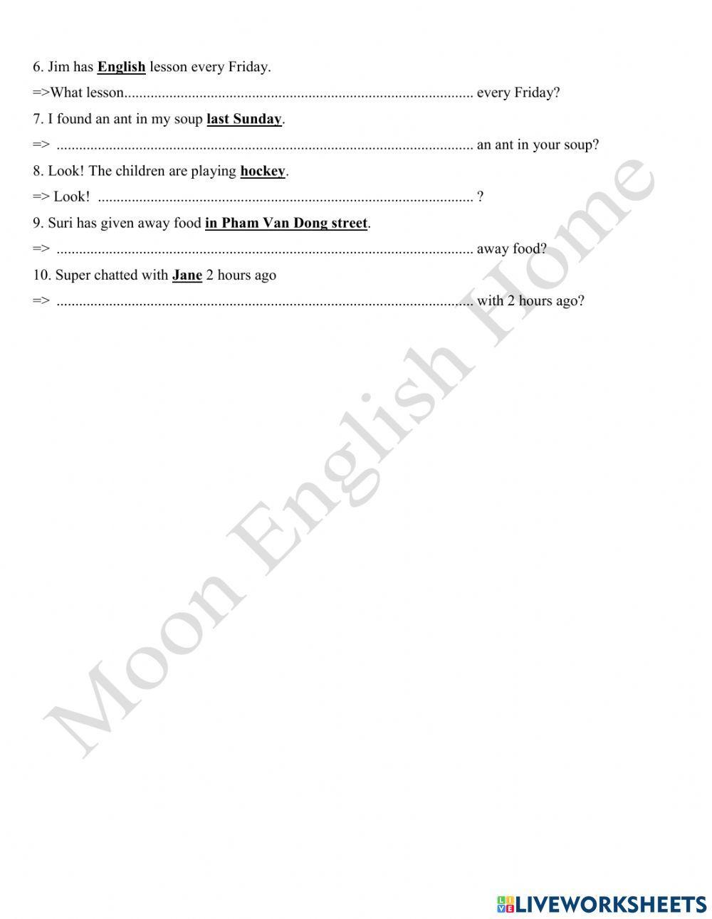 3009 Grade 5 So sánh hơn more + do have play go