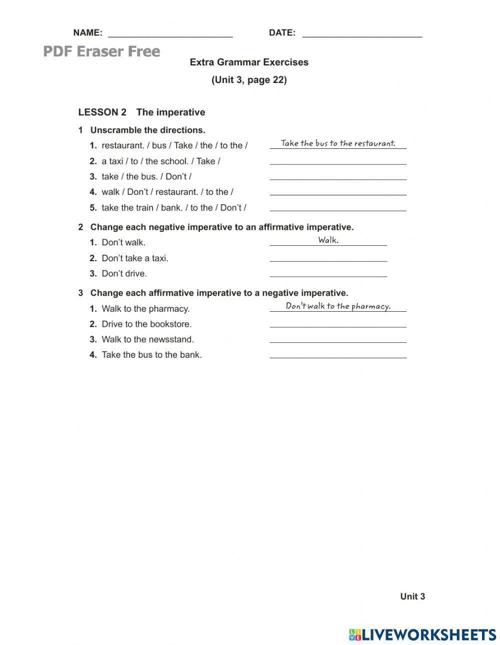 Top notch FUNDAMENTALS( UNIT 3)new