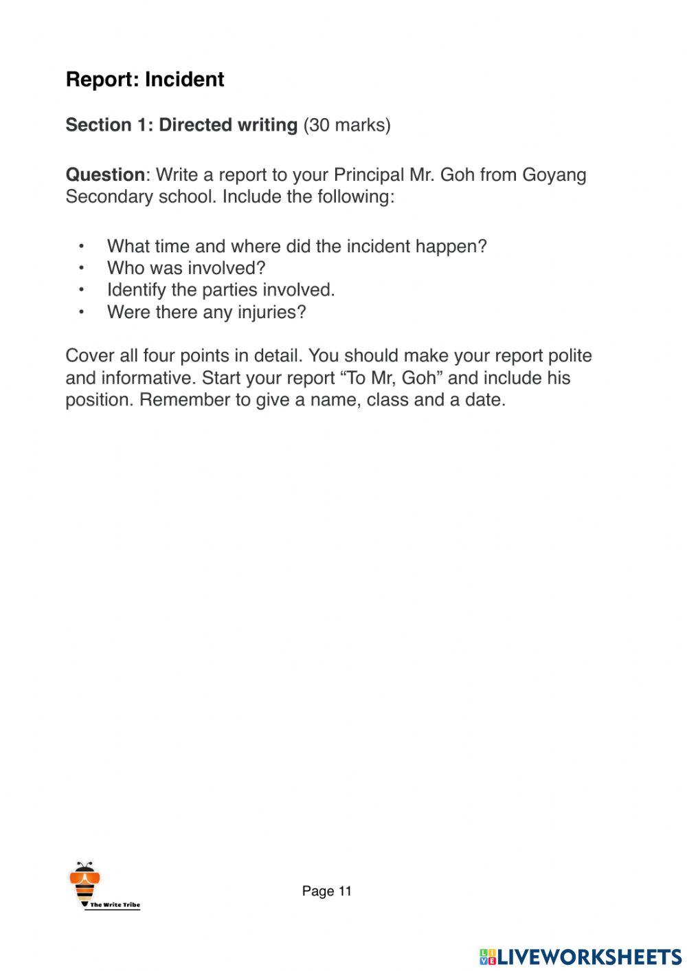 2021 Week 32 Situational: Report SEC-F part 3