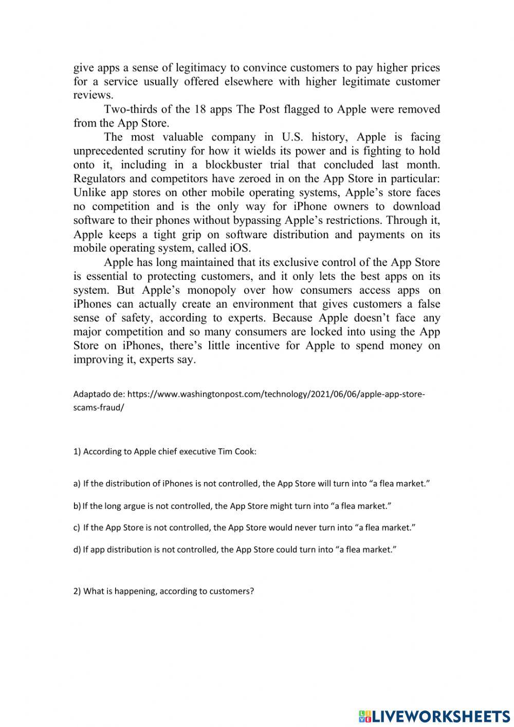 Inglês instrumental