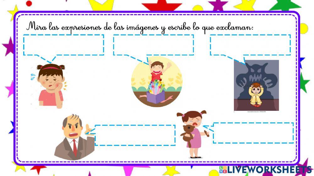 Signos de exclamación