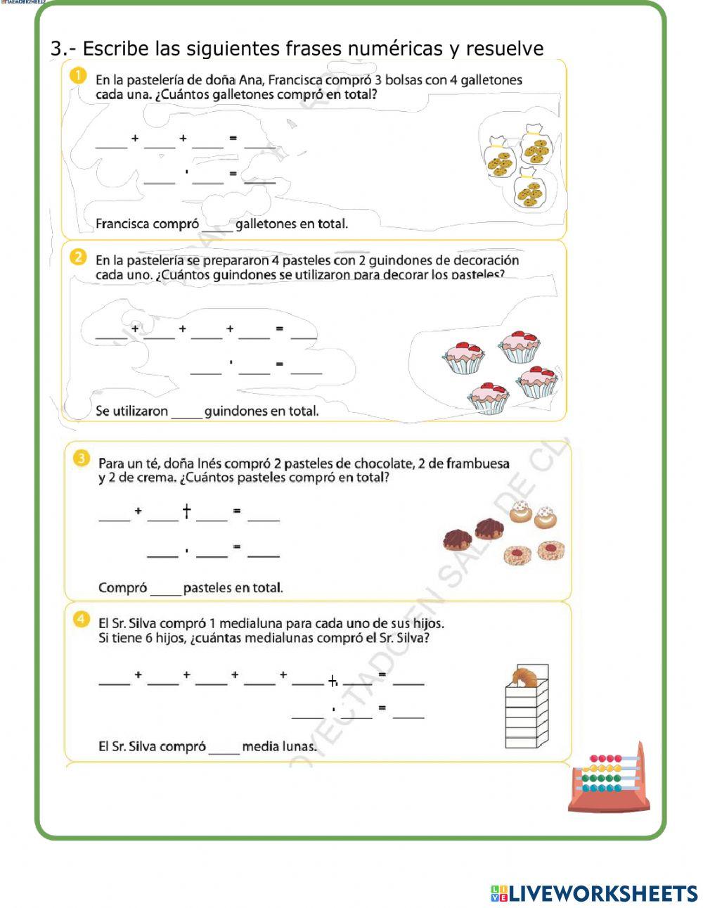 Multiplicaciones como suma iterada