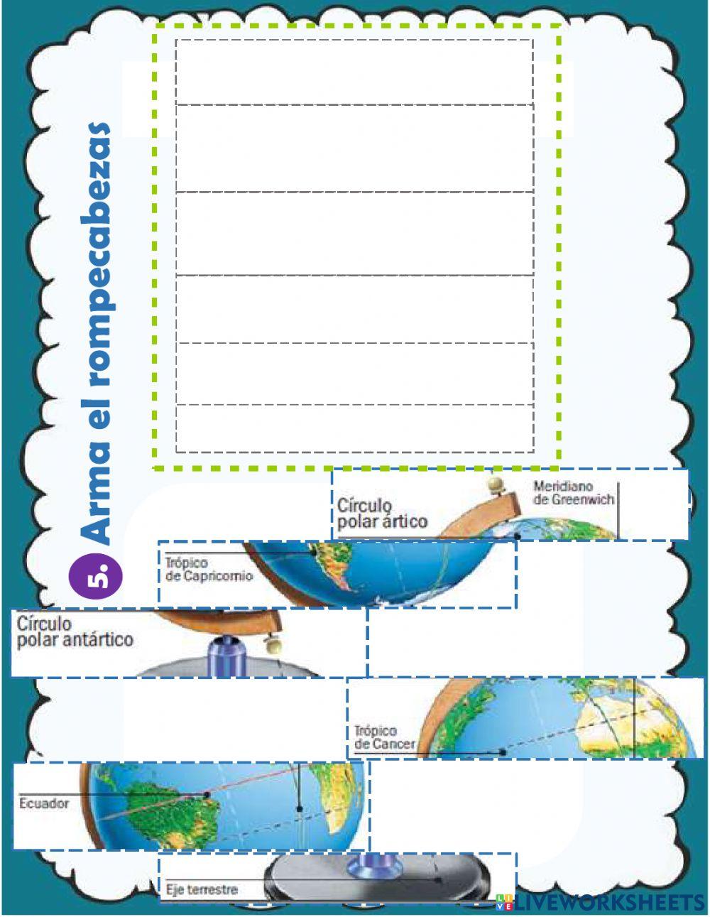 5° Paralelos y Meridianos