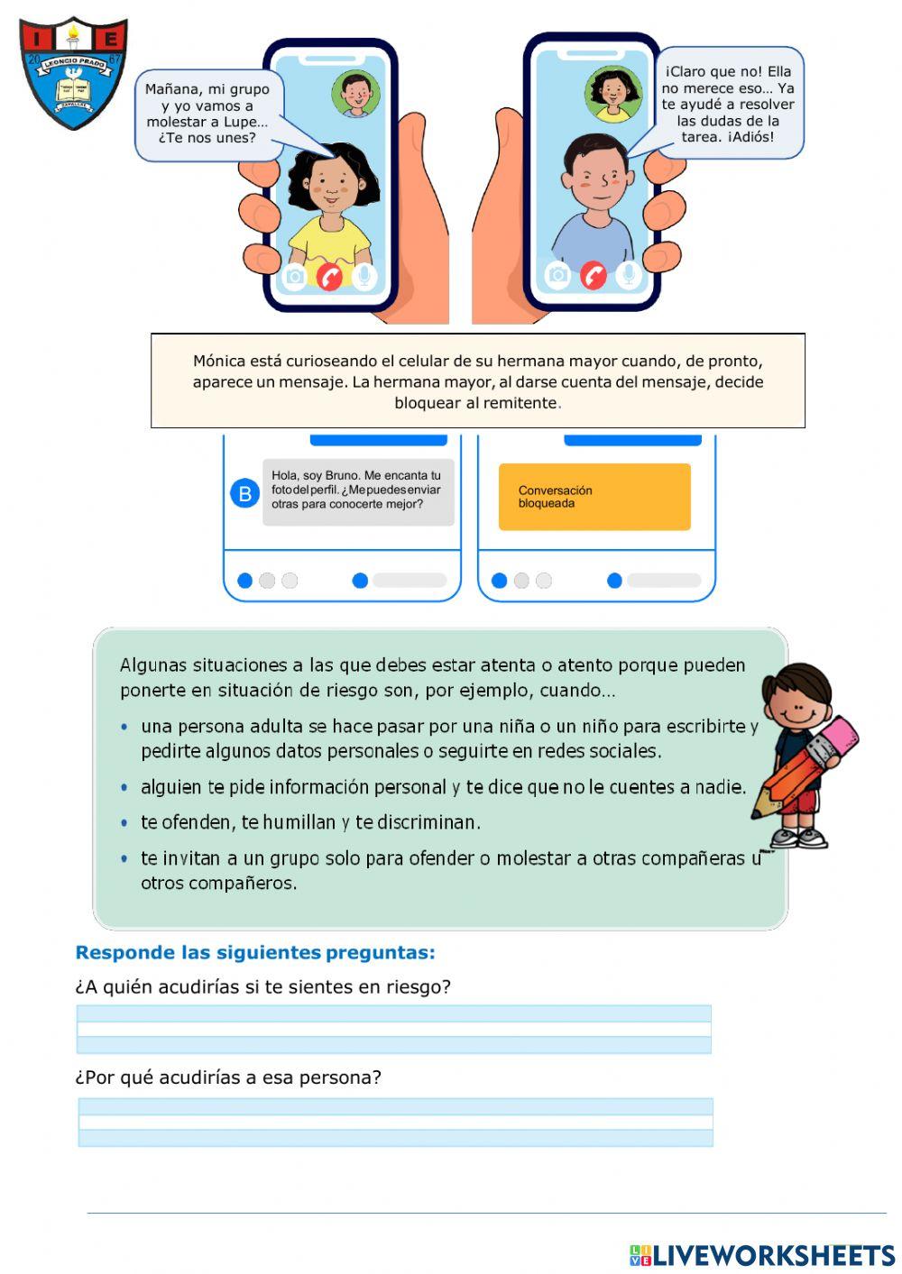 Me comunico virtualmente sin riesgos