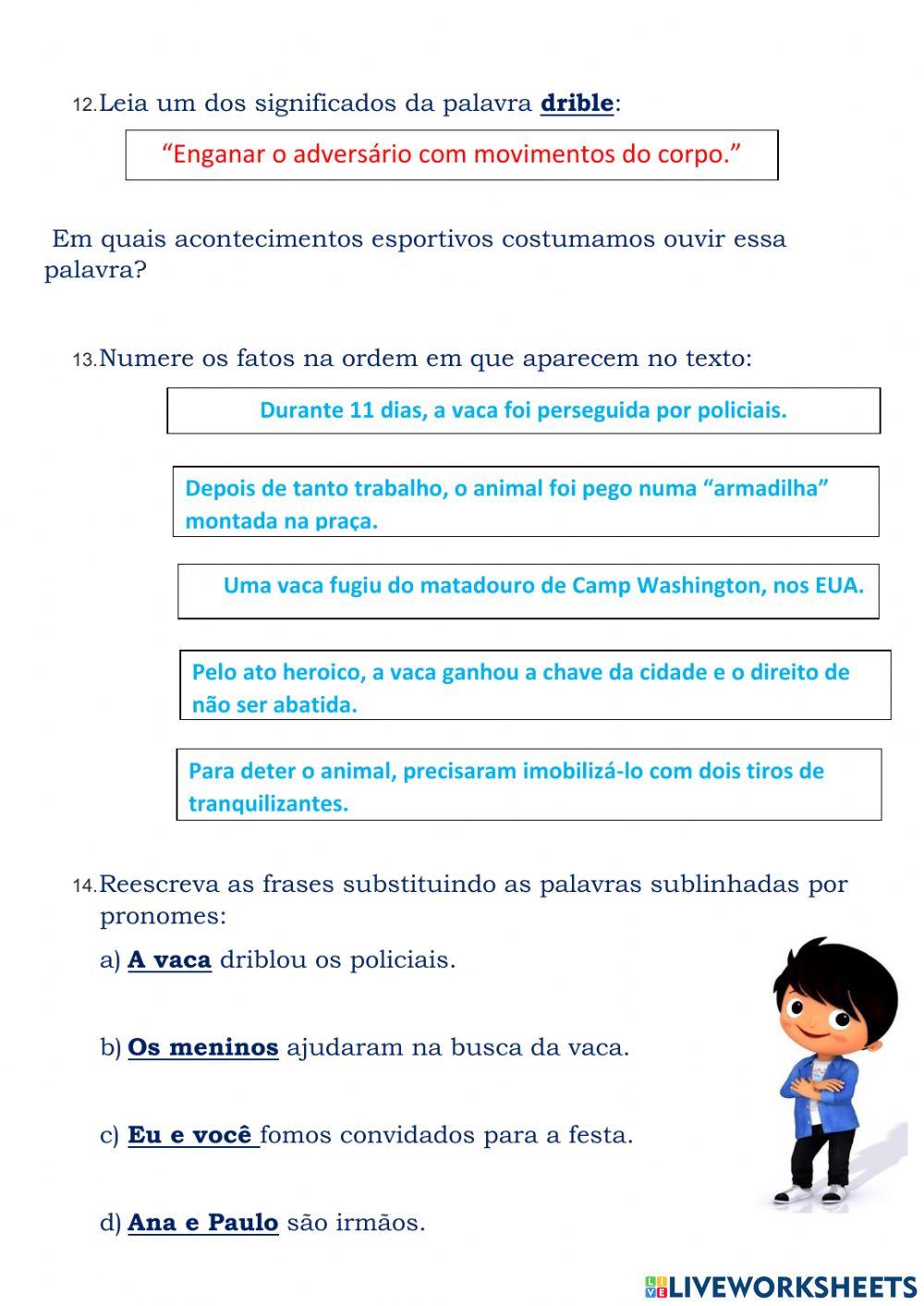 Interpretação de texto