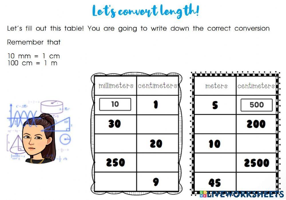 Length conversion Length conversion